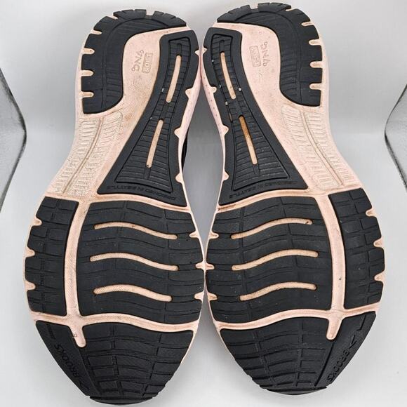 Brooks Glycerin GTS 19 Black Metallic Ombre Womens 12 Medium B Running Shoes - Picture 4 of 8